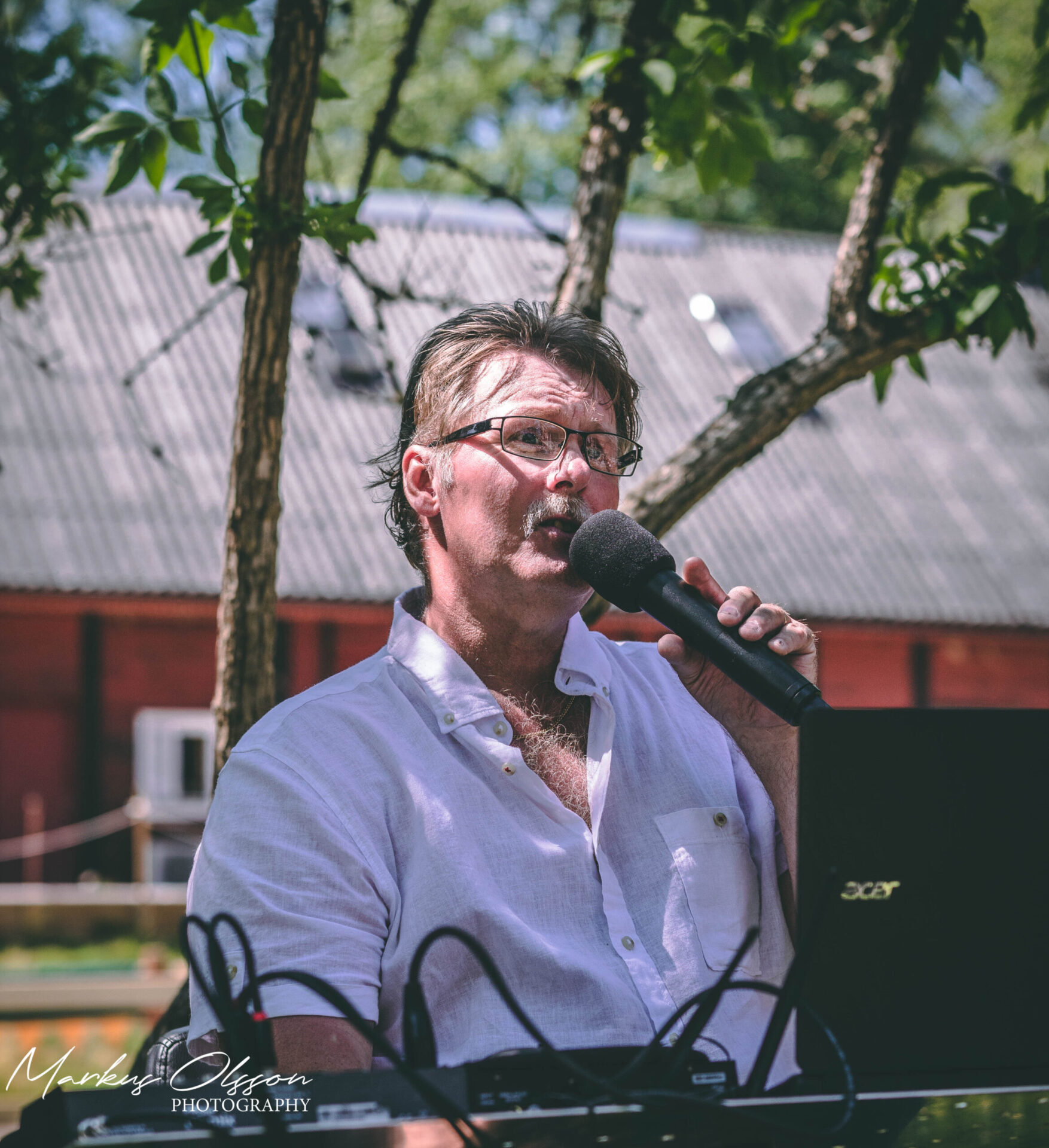 Dansbandsmusiker Mikael Litén